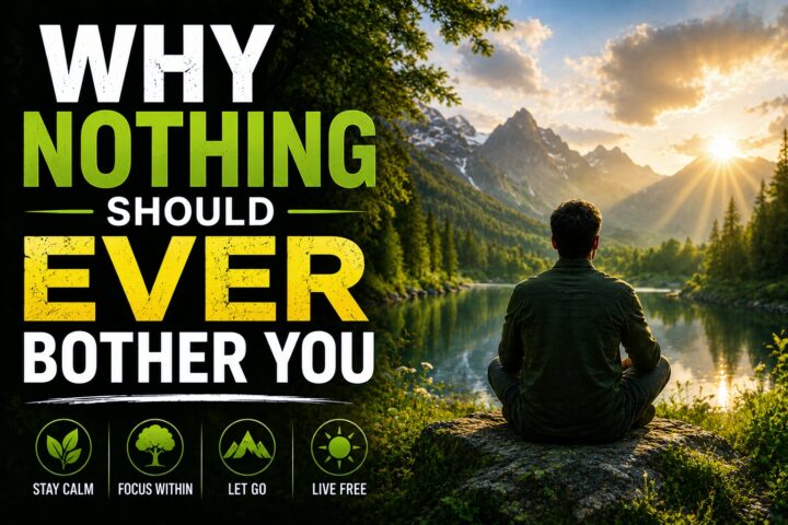 Why Nothing Should Ever Bother You