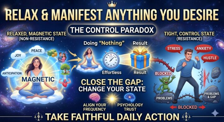 Relax And You Will Manifest Anything You Desire
