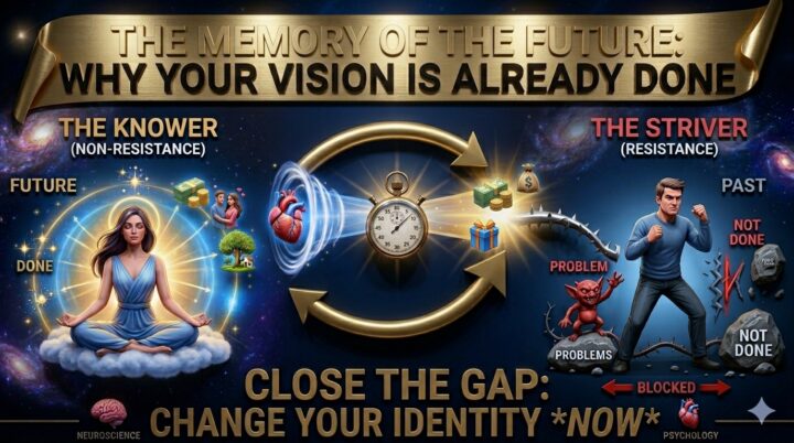 The Memory of the Future: Why Your Vision is Already Done