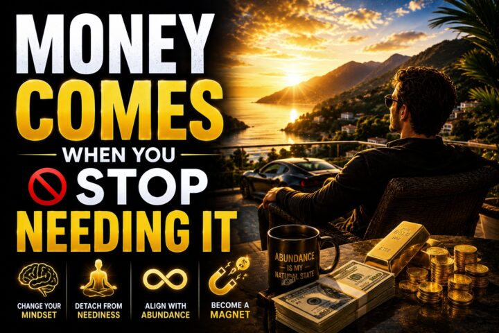Money Comes When You Stop Needing It: How to Collapse Time and Manifest Wealth