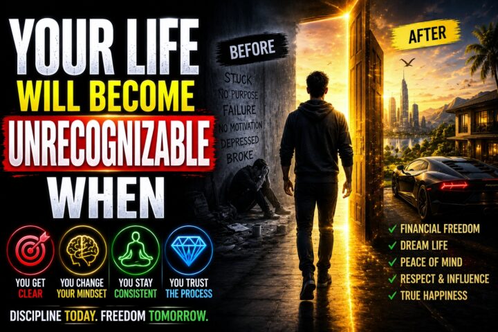 Your life will become unrecognizable when