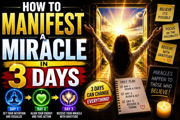 How to Manifest a Miracle in 3 Days: Bending Time and Jumping Timelines