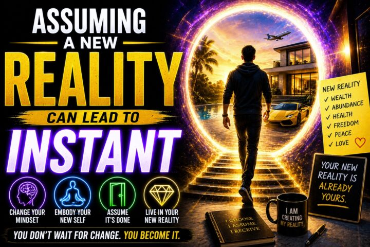 Assuming A New Reality Can Lead To Instant Life Changes